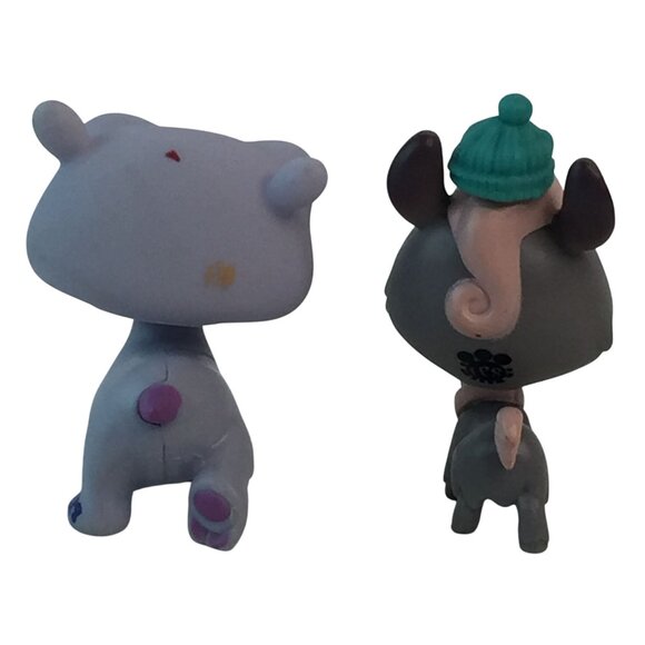 Littlest Pet Shop LPS #3839 Bear #37 Daphne Deer #1449 Hippo #176 Hattie Llama - Picture 9 of 11